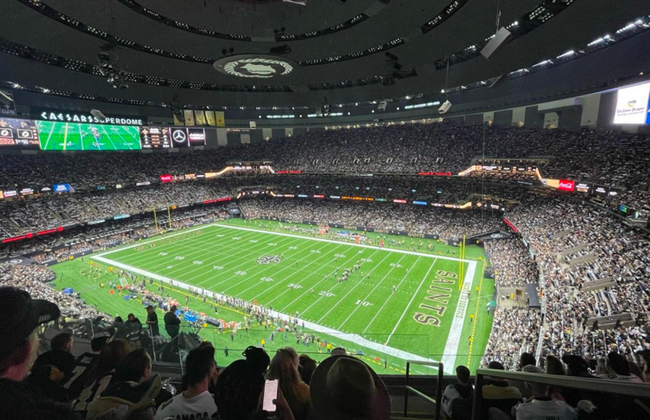 National Football League: New Orleans Saints Football Game at Caesars Superdome - Ticket - Foto 5